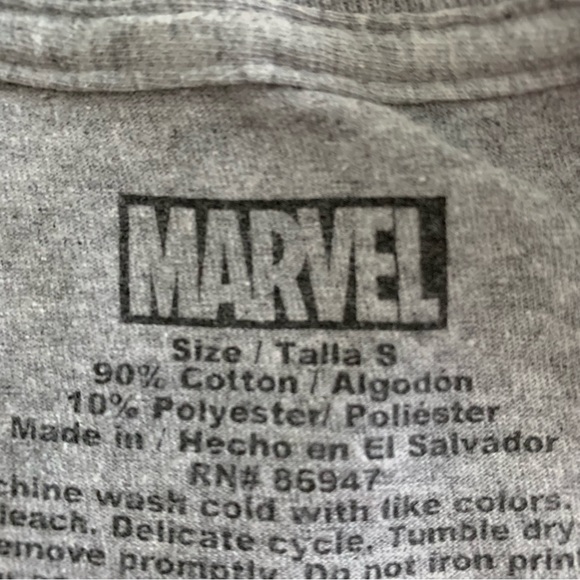 🔥5/$20🔥 “Marvel Comics” Superheros Gray Tee size M - Picture 6 of 7
